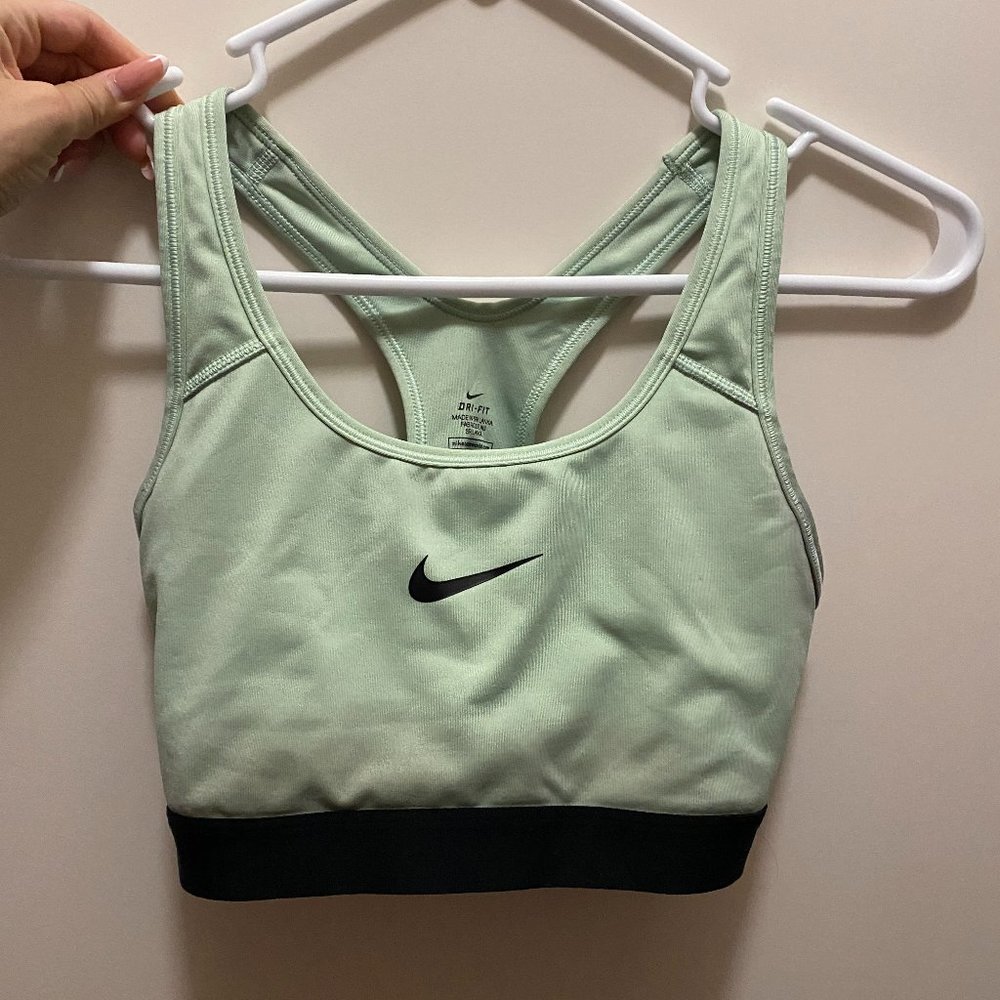 Mint Green Nike sports bra